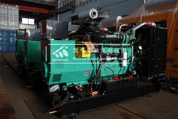 浙江電力三臺200KW康明斯發電機組成功出廠